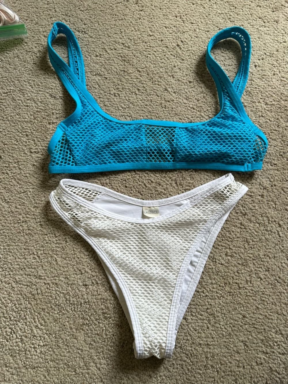 NWOT L*Space mesh madness bikini set