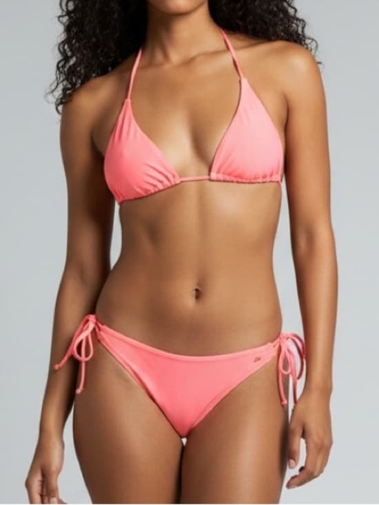 NWOT L*Space string bikini set coral large - Thumbnail 6