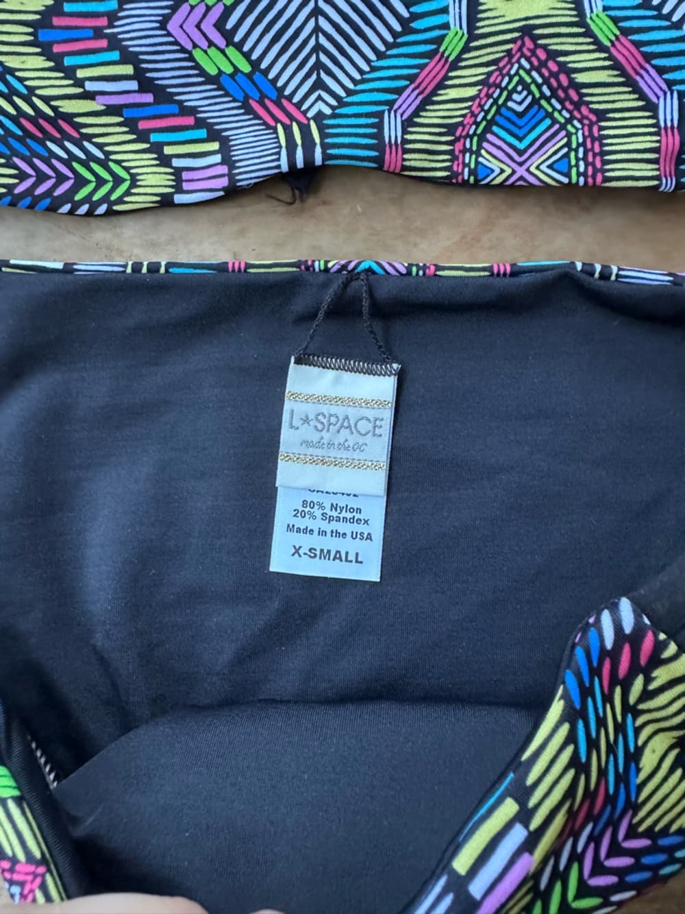 NWOT L*Space Low Down tribal bikini set - Thumbnail 2