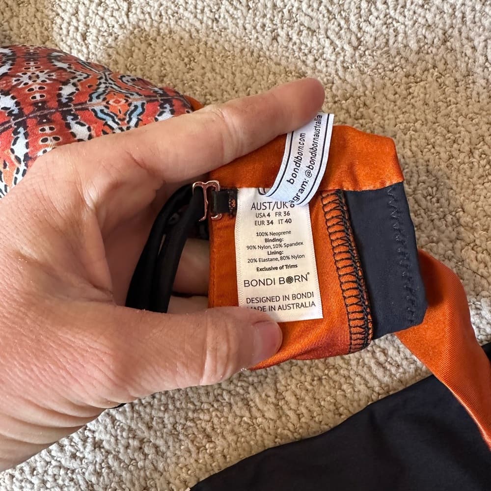 Bondi Born bikini orange black - Thumbnail 4