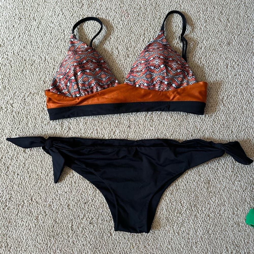 Bondi Born bikini orange black