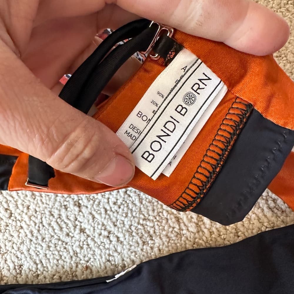 Bondi Born bikini orange black - Thumbnail 3