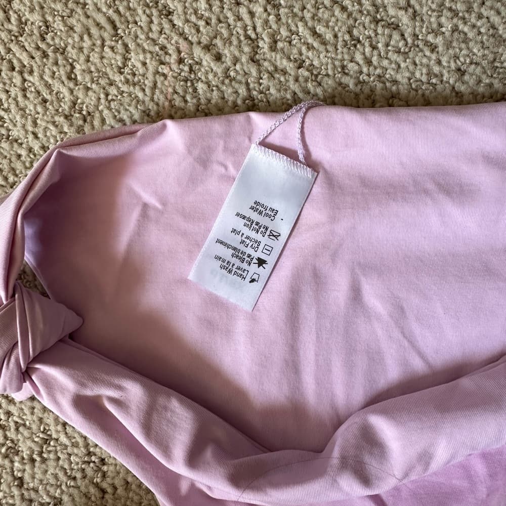 NWOT L*Space side tie bikini bottoms lilac - Thumbnail 3