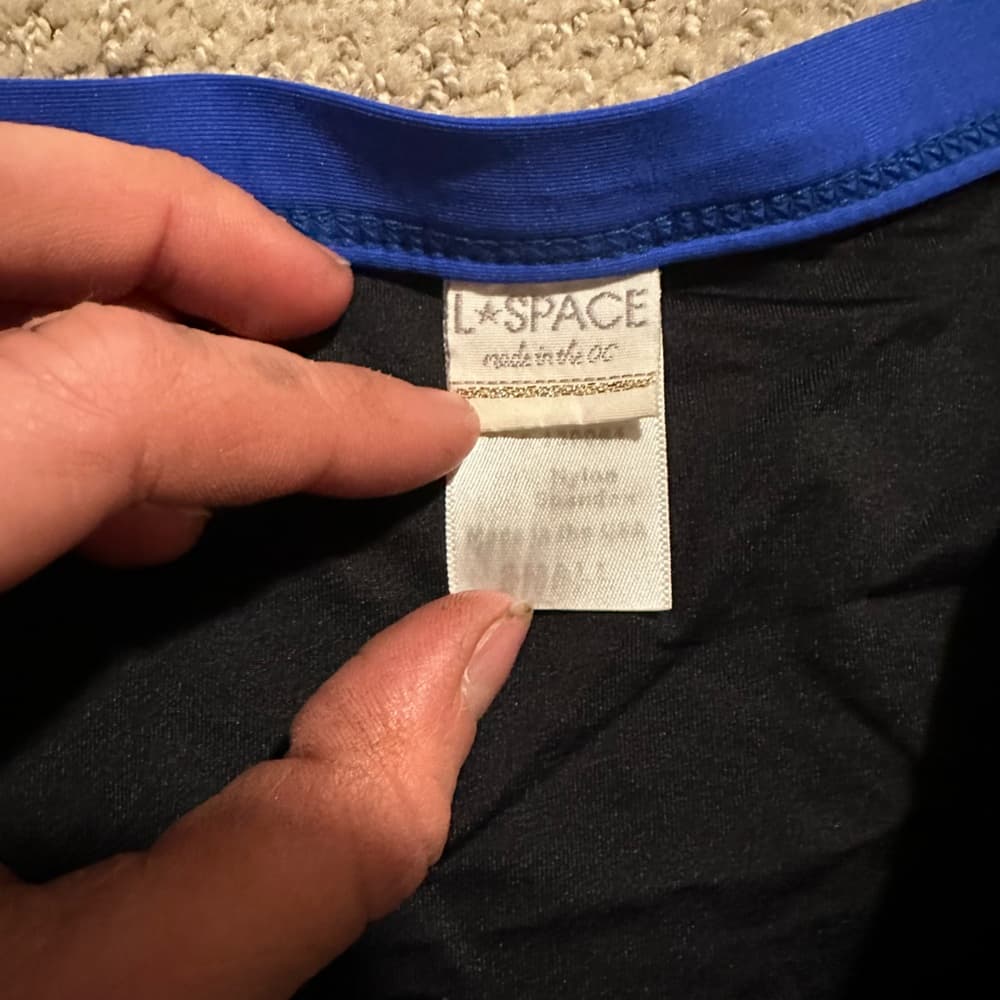 L Space Revolve bikini bottoms small black