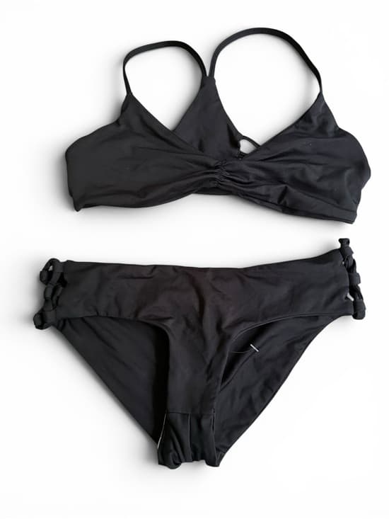 NWT L*Space Wild One bikini set black extra small - Thumbnail 5