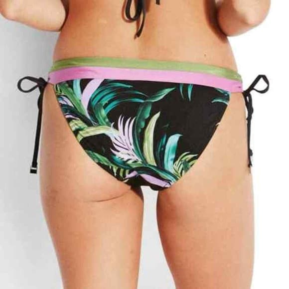 NWOT Seafolly Las Palmas banded tie side hipster bikini bottom - Thumbnail 7