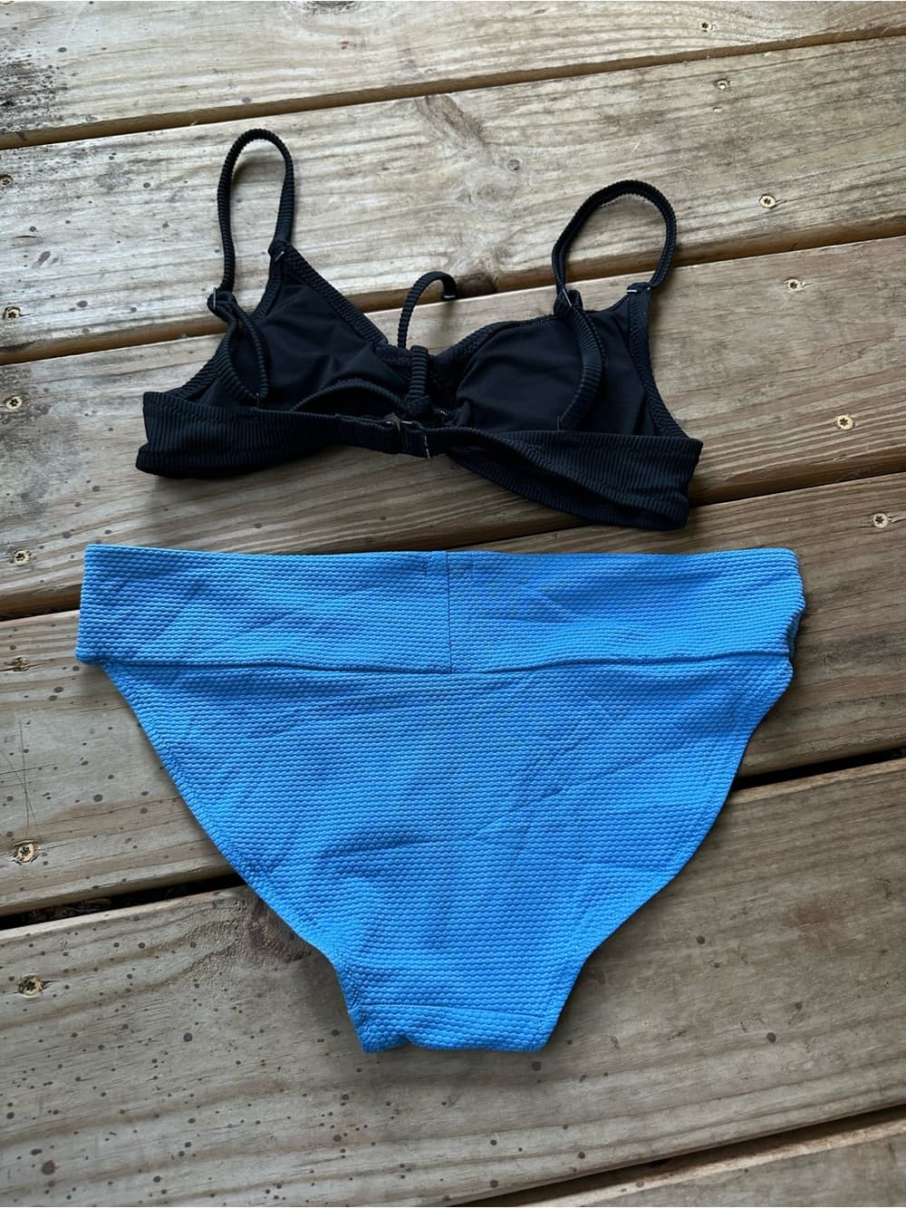 Aerie bikini set blue black - Thumbnail 3