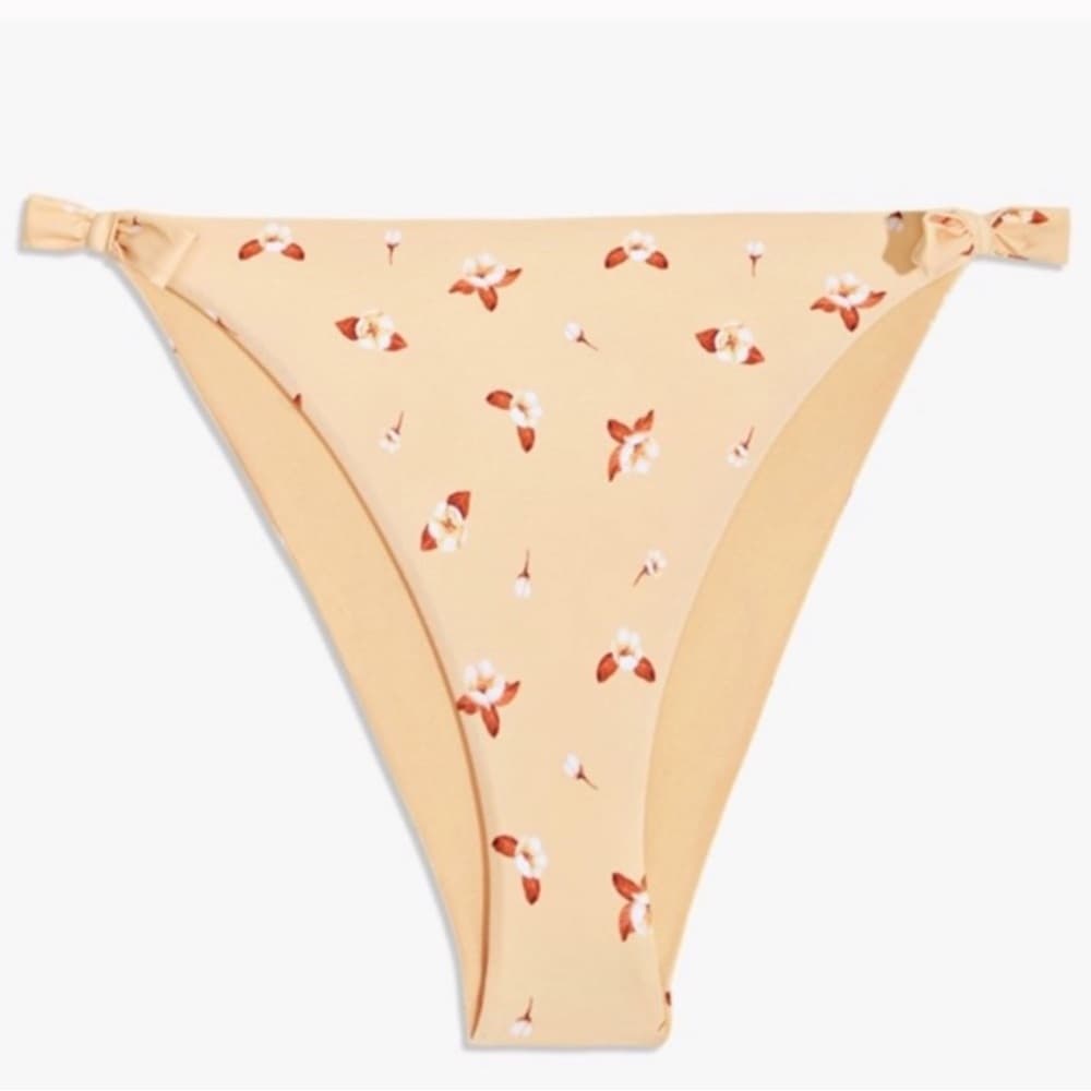 NWT WeWoreWhat Amber bow bikini bottoms - Thumbnail 4