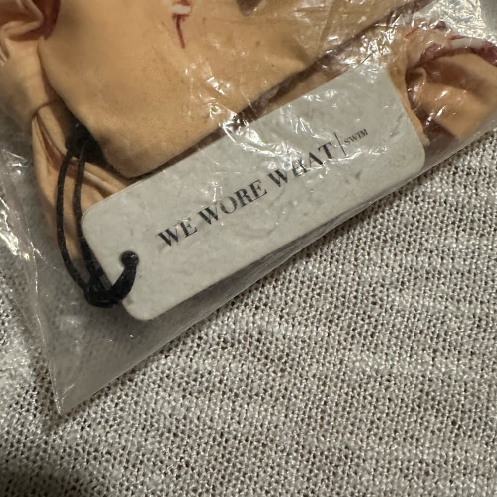 NWT WeWoreWhat Amber bow bikini bottoms - Thumbnail 2