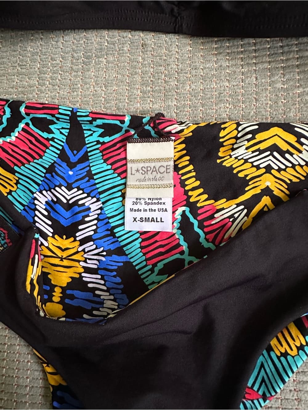 NWOT L*Space Moroccan Dream bikini set extra small - Thumbnail 3