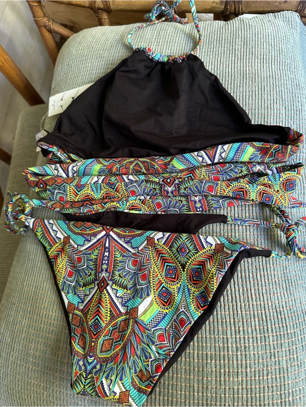 NWT L*Space Lizzie bikini set Zulu small - Thumbnail 2