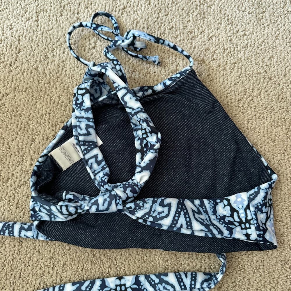 NWOT L*Space Lizzie wrap bikini top - Thumbnail 2