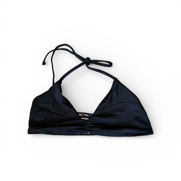 NWOT L*Space strappy back bikini top black - Thumbnail 5