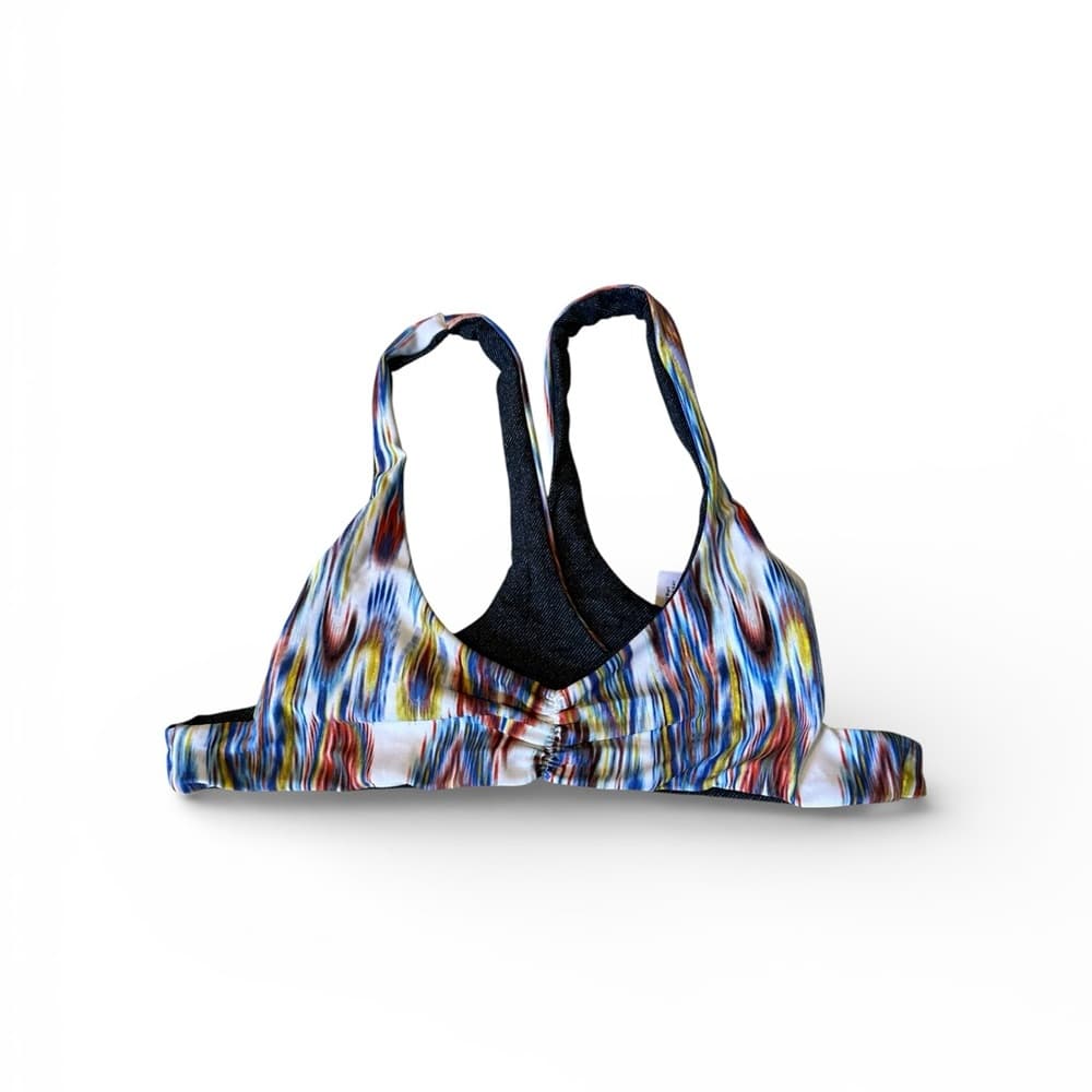 NWOT L*Space Plumagio new wave bikini top - Thumbnail 4