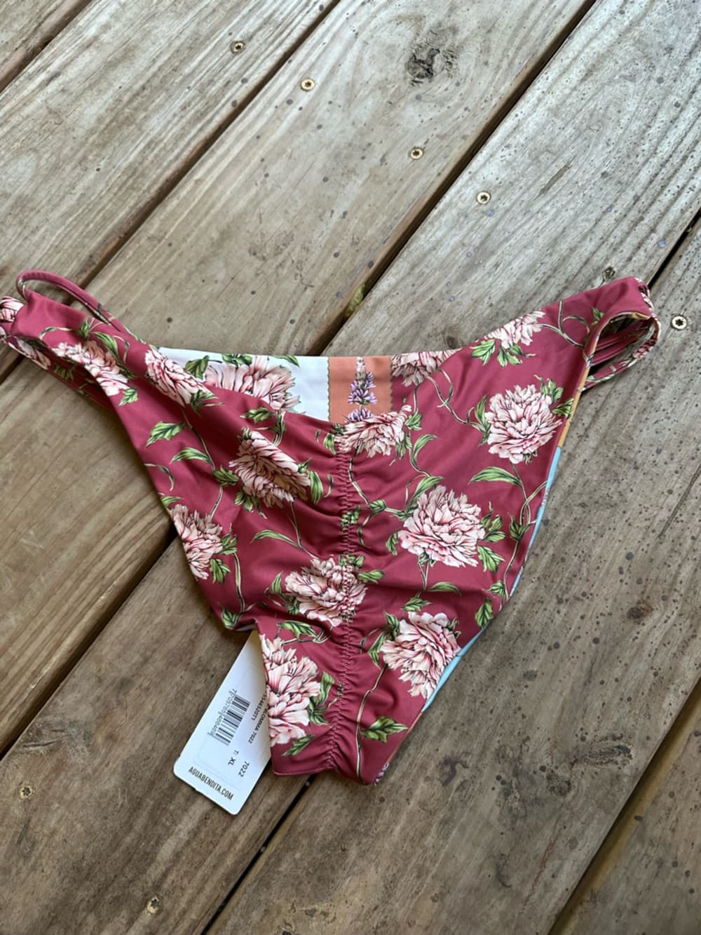 NWT Agua Bendita Emma Blomma bikini bottoms - Thumbnail 3