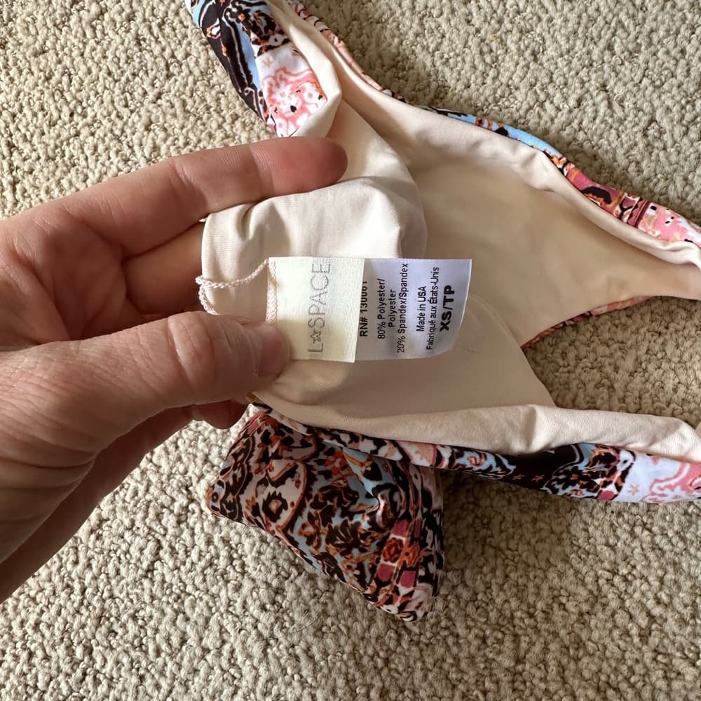 NWOT L*Space Sandy bohemian floral bikini bottoms - Thumbnail 4