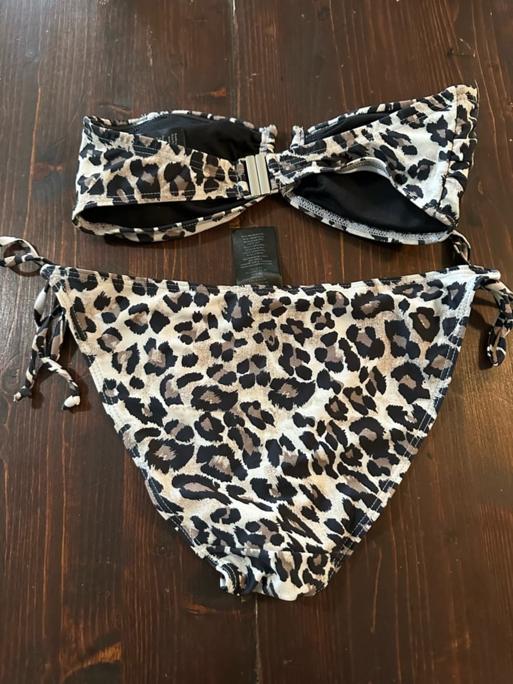 Gestuz leopard print bikini set - Thumbnail 6
