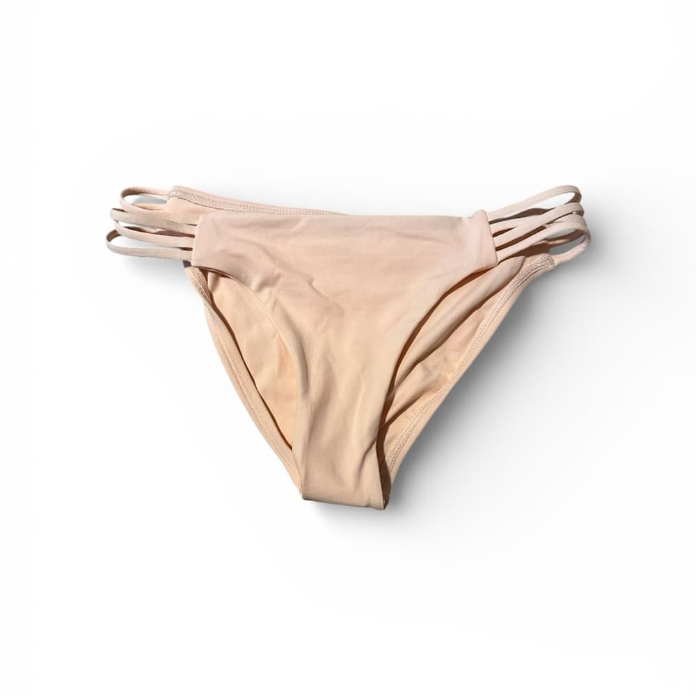 NWOT L*Space Low Down bikini bottoms peach - Thumbnail 4