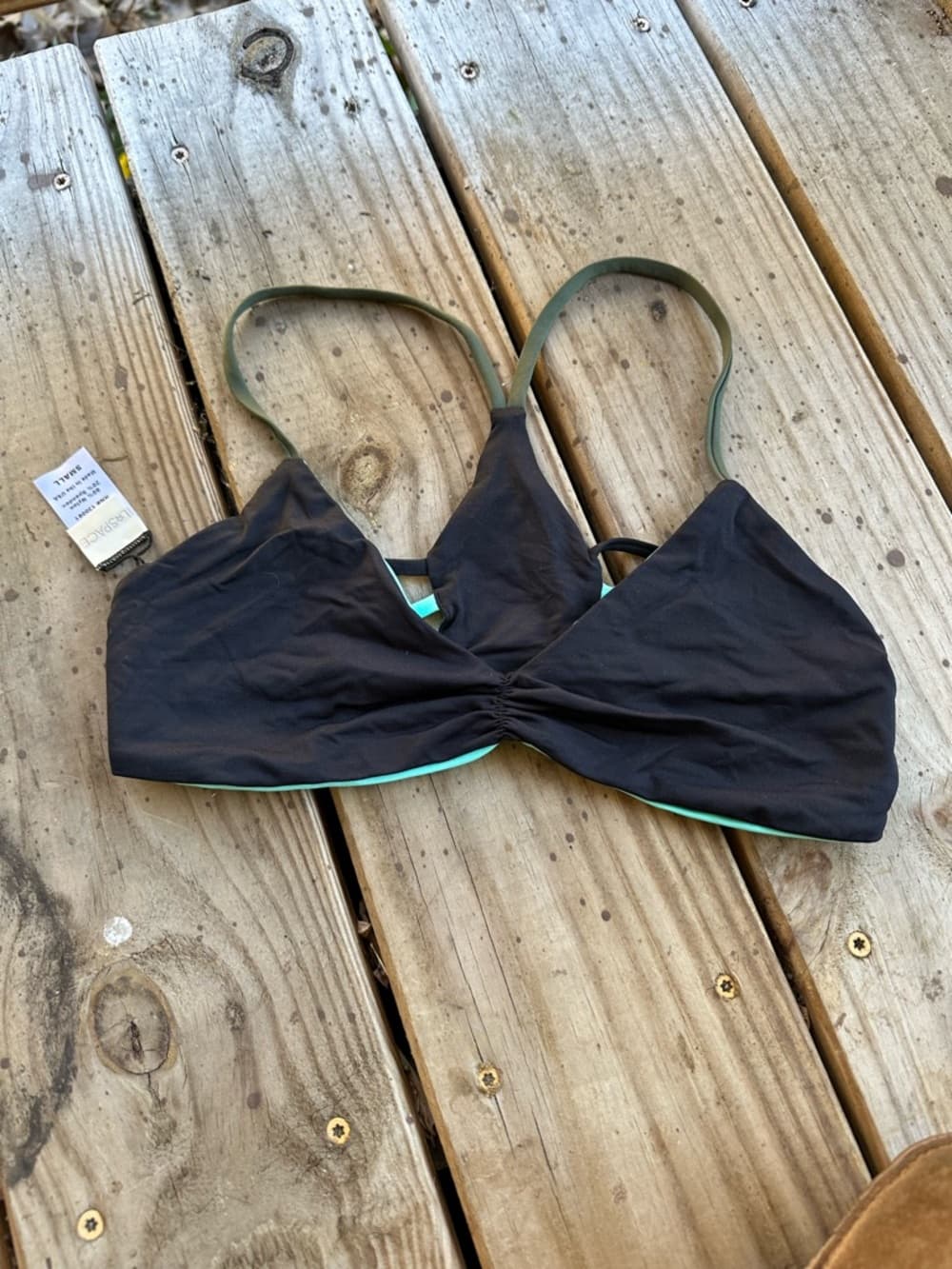 NWOT L*Space Low Down bikini top