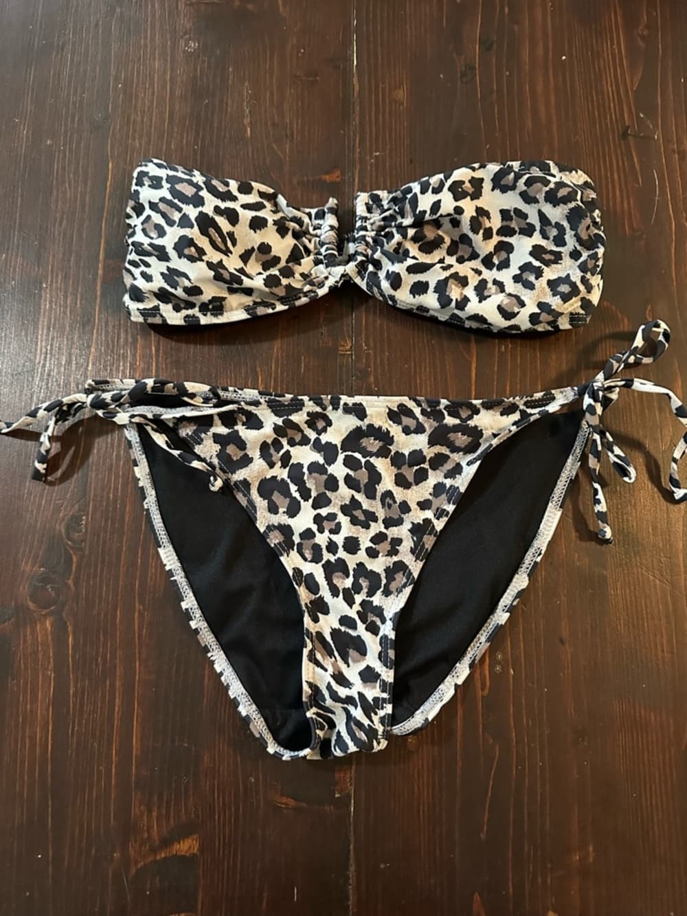 Gestuz leopard print bikini set - Thumbnail 2