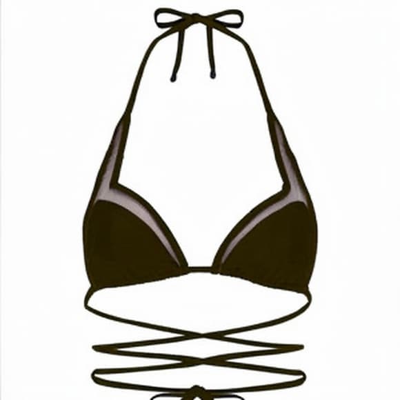 Mai Mia strappy bikini top brown - Thumbnail 5