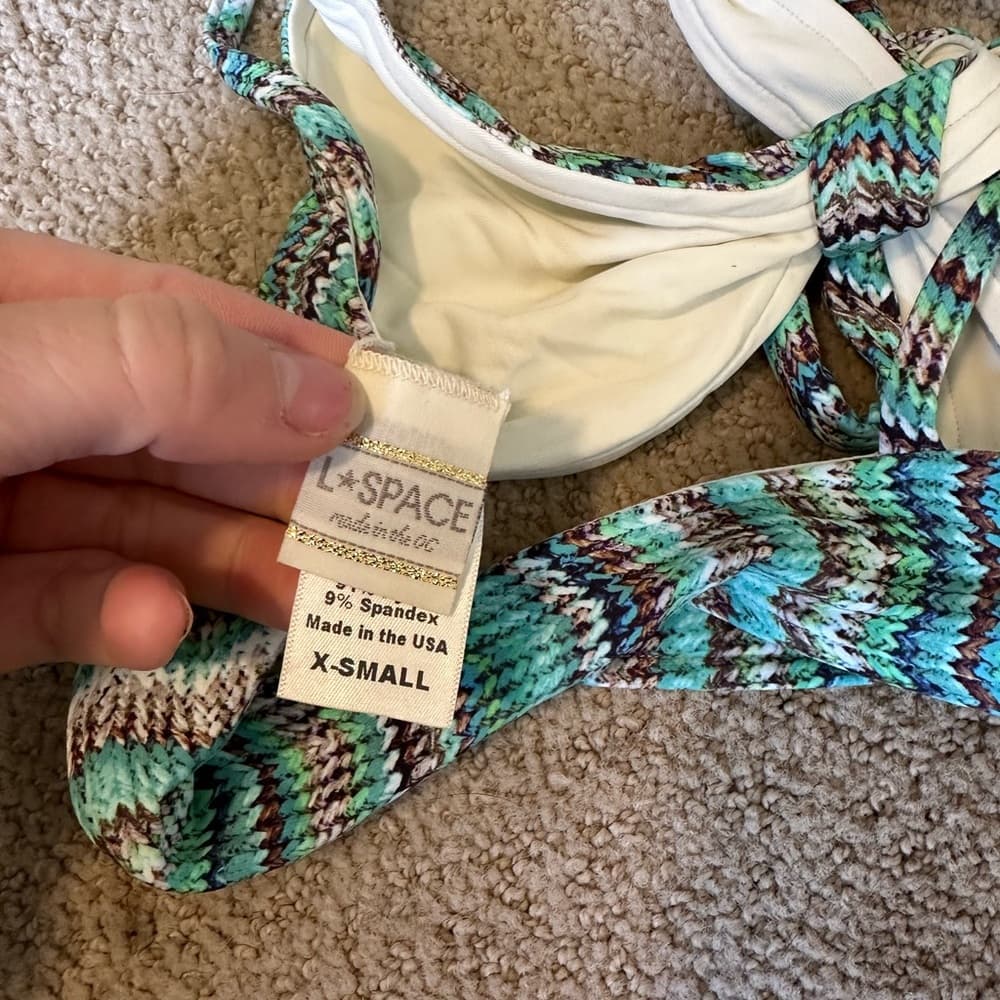 NWOT L*Space seafoam bikini set - Thumbnail 6