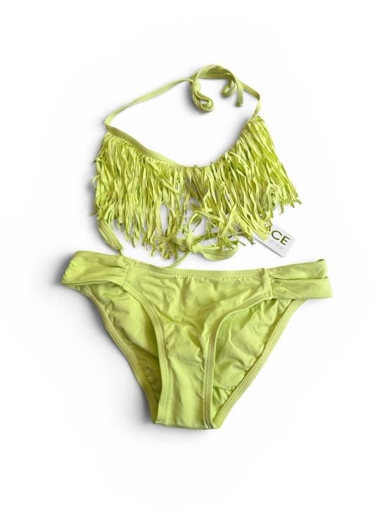 NWT L*Space Audrey bikini set lime extra small - Thumbnail 6