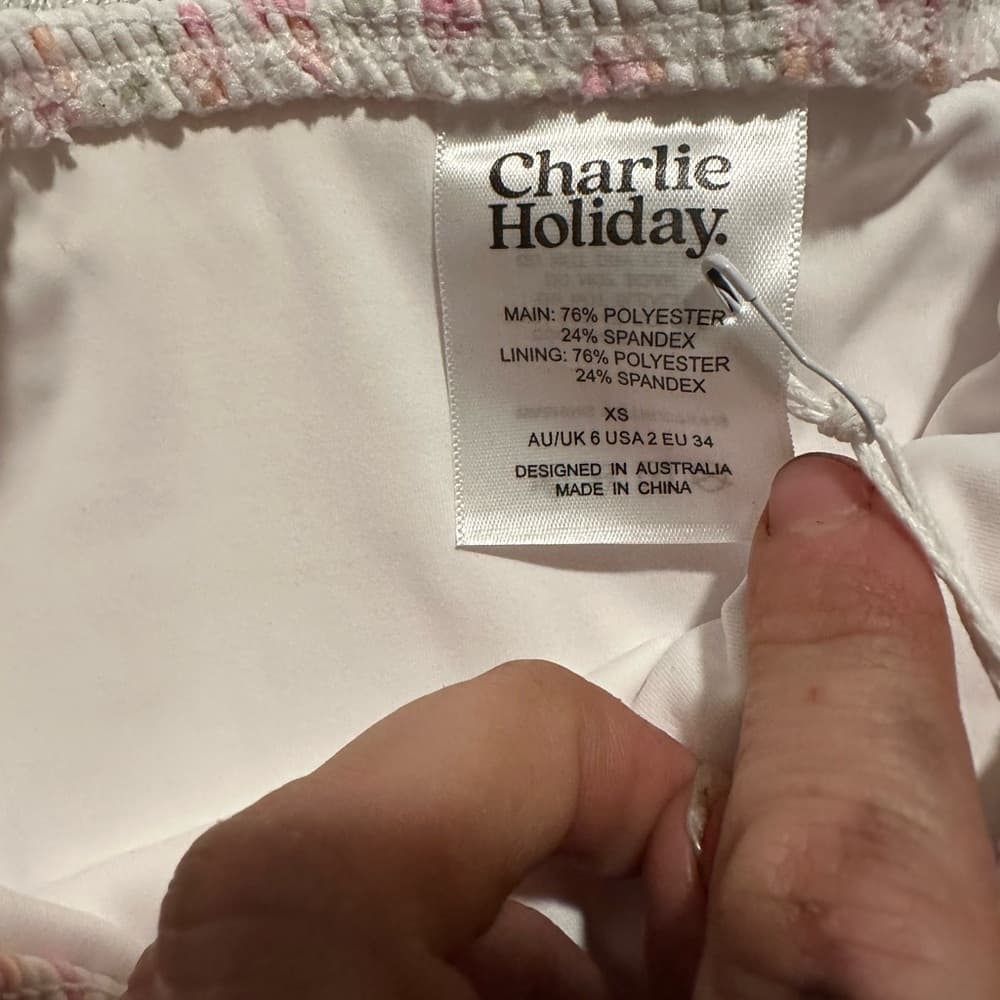 NWT Charlie Holiday Cabo high rise bikini bottoms - Thumbnail 4