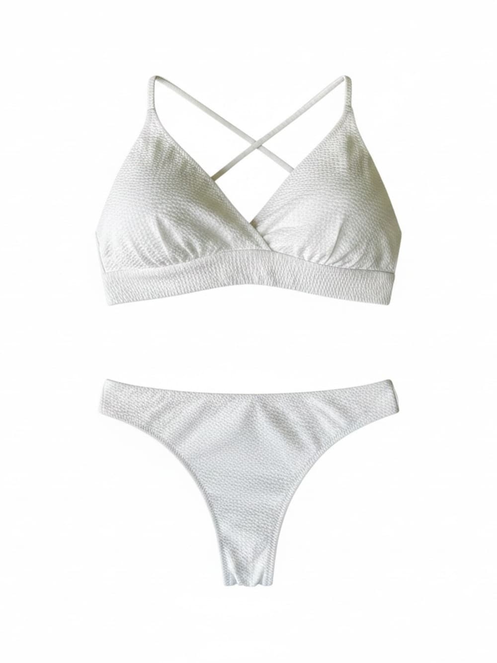 Vineyard Vines textured bikini set off white small - Thumbnail 6