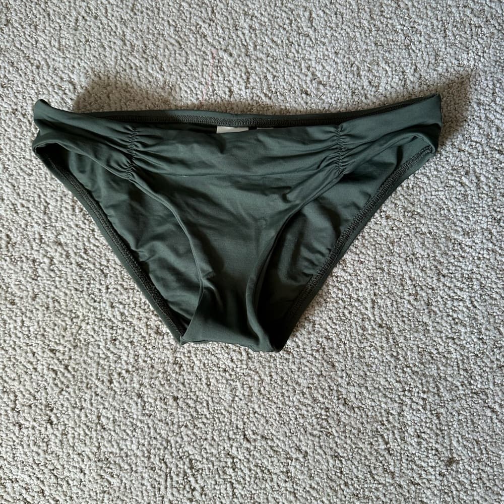 NWOT L*Space Monique full cut bikini bottoms fern