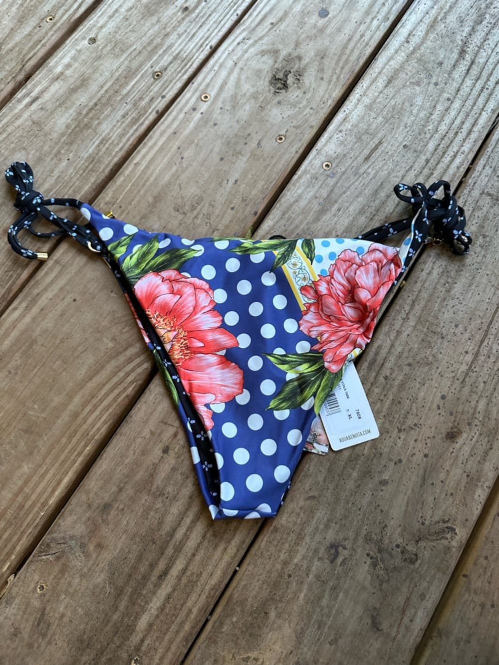 NWT Agua Bendita Aldana Viola bikini bottoms - Thumbnail 3