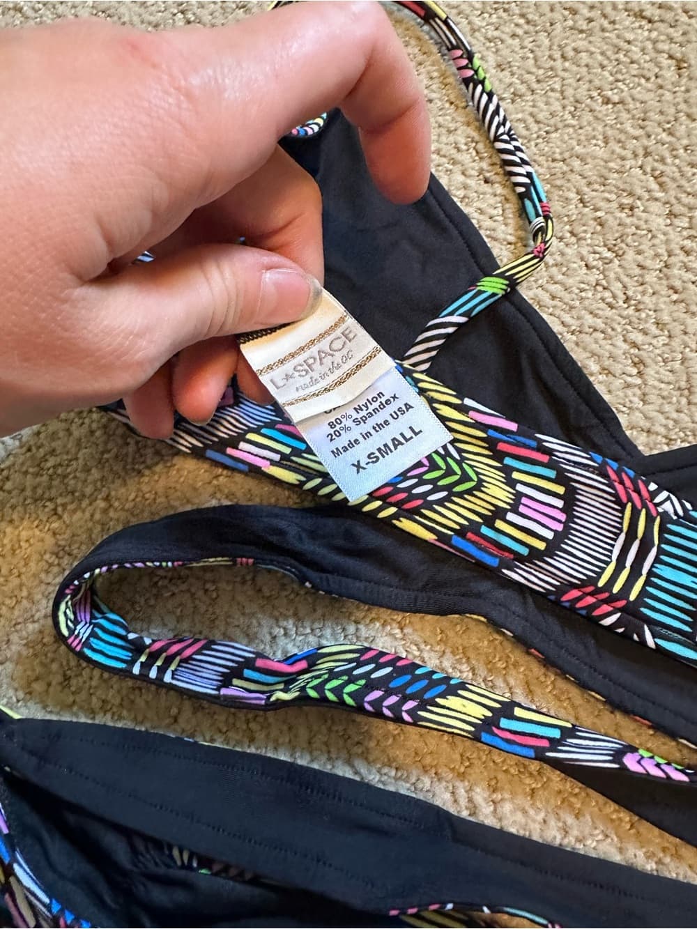 NWOT L*Space Ixtapa Chloe bikini set extra small - Thumbnail 4