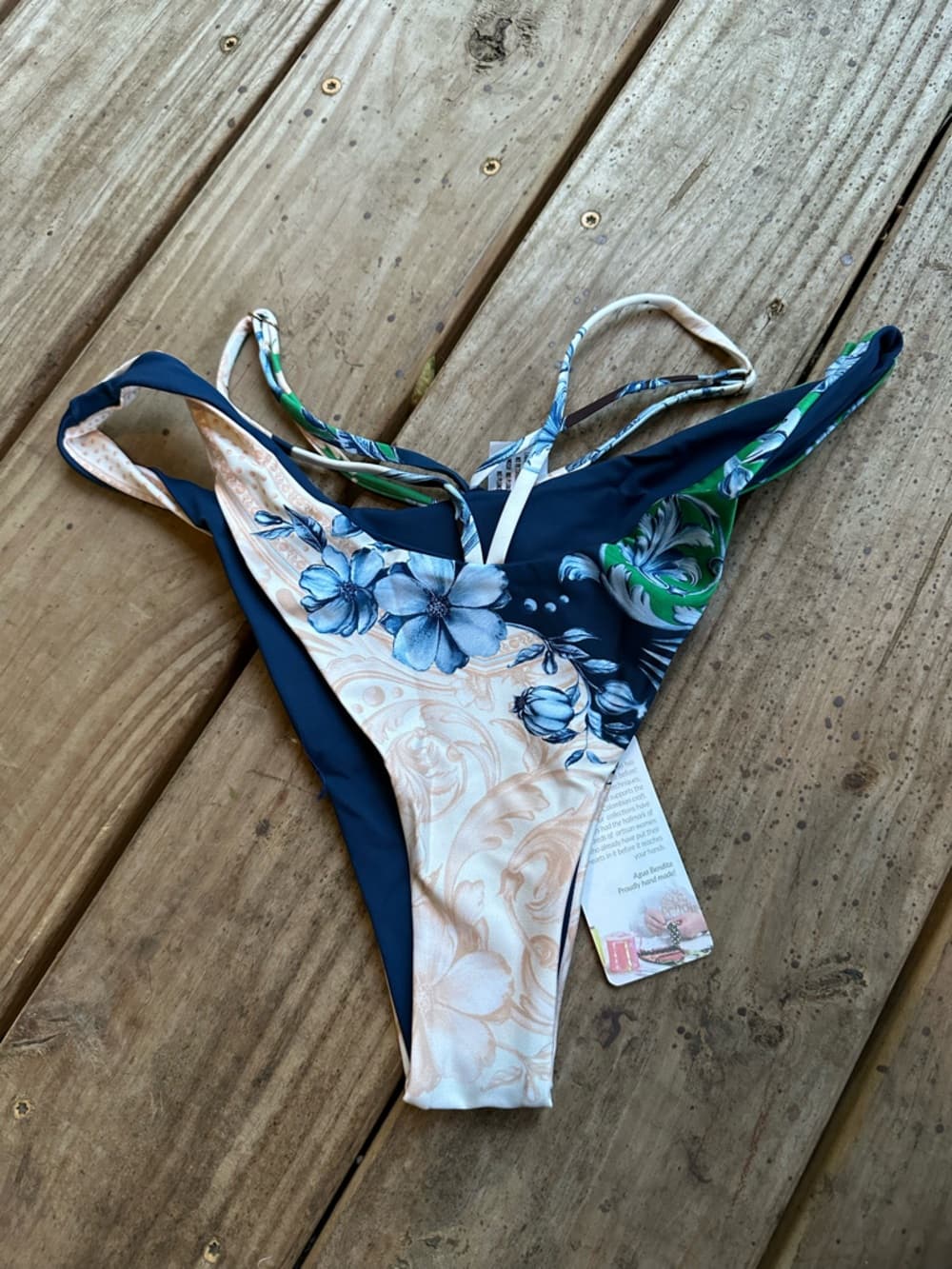 NWT Agua Bendita Egle Cardumen bikini bottoms - Thumbnail 4