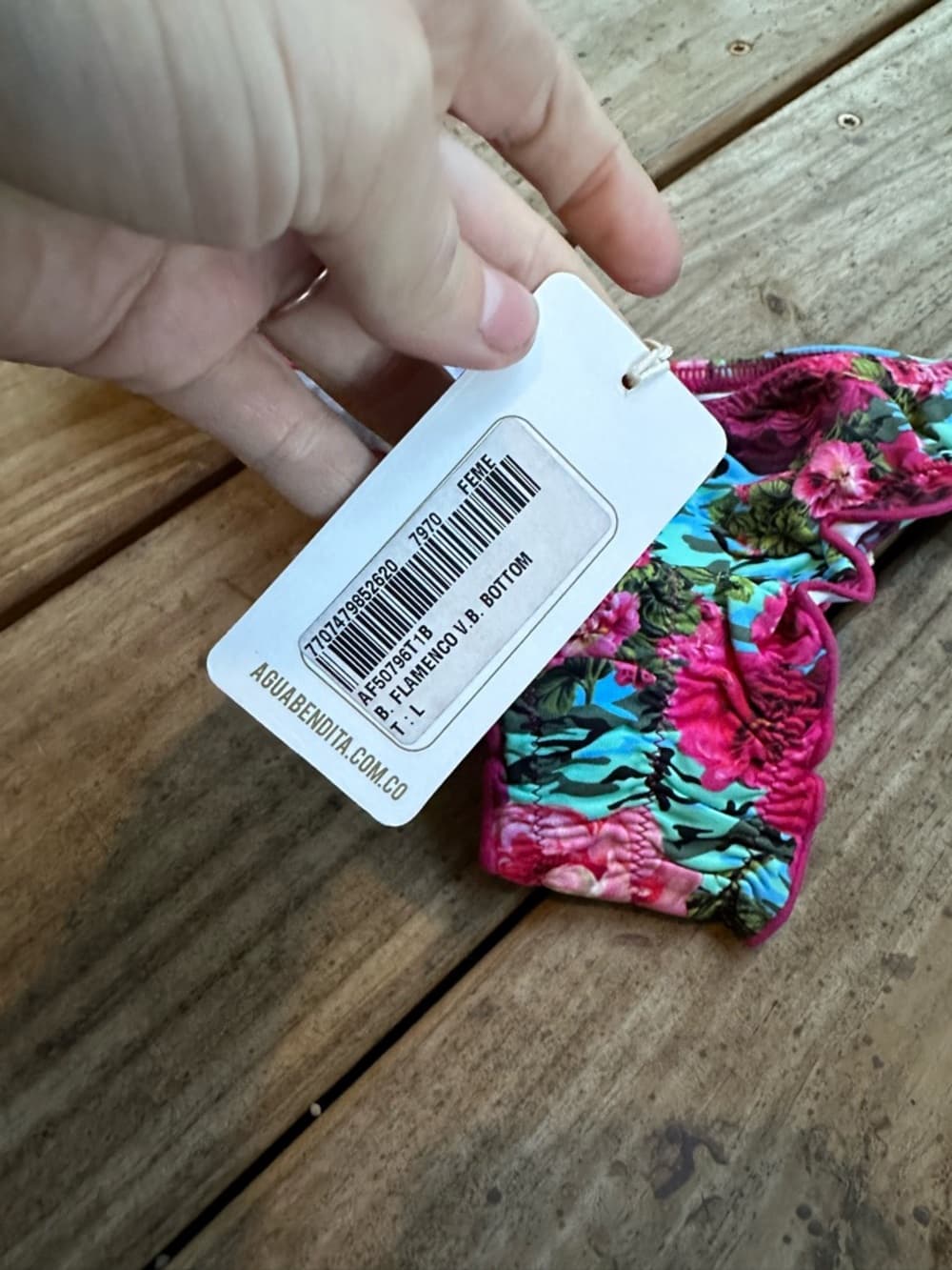 NWT Agua Bendita Flamenco bikini bottoms - Thumbnail 4