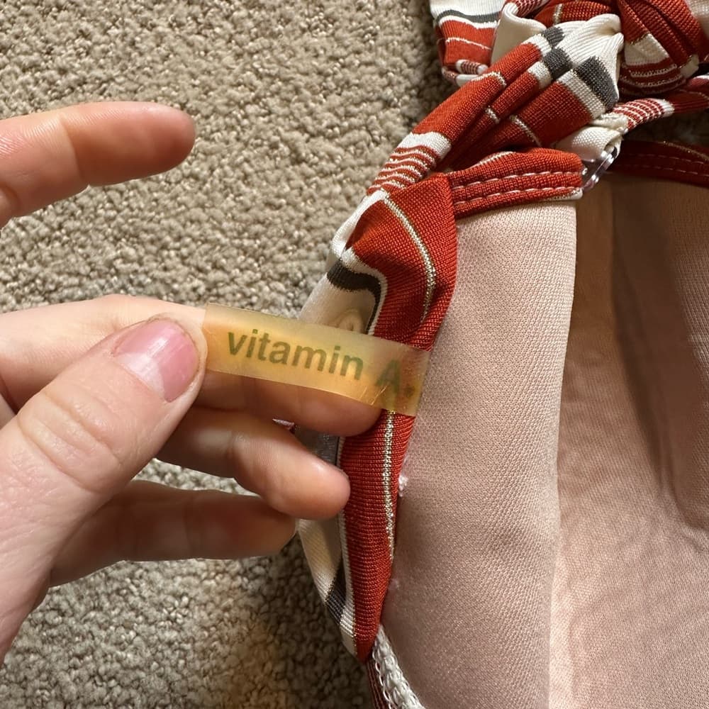 Vitamin A bandeau bikini top - Thumbnail 3