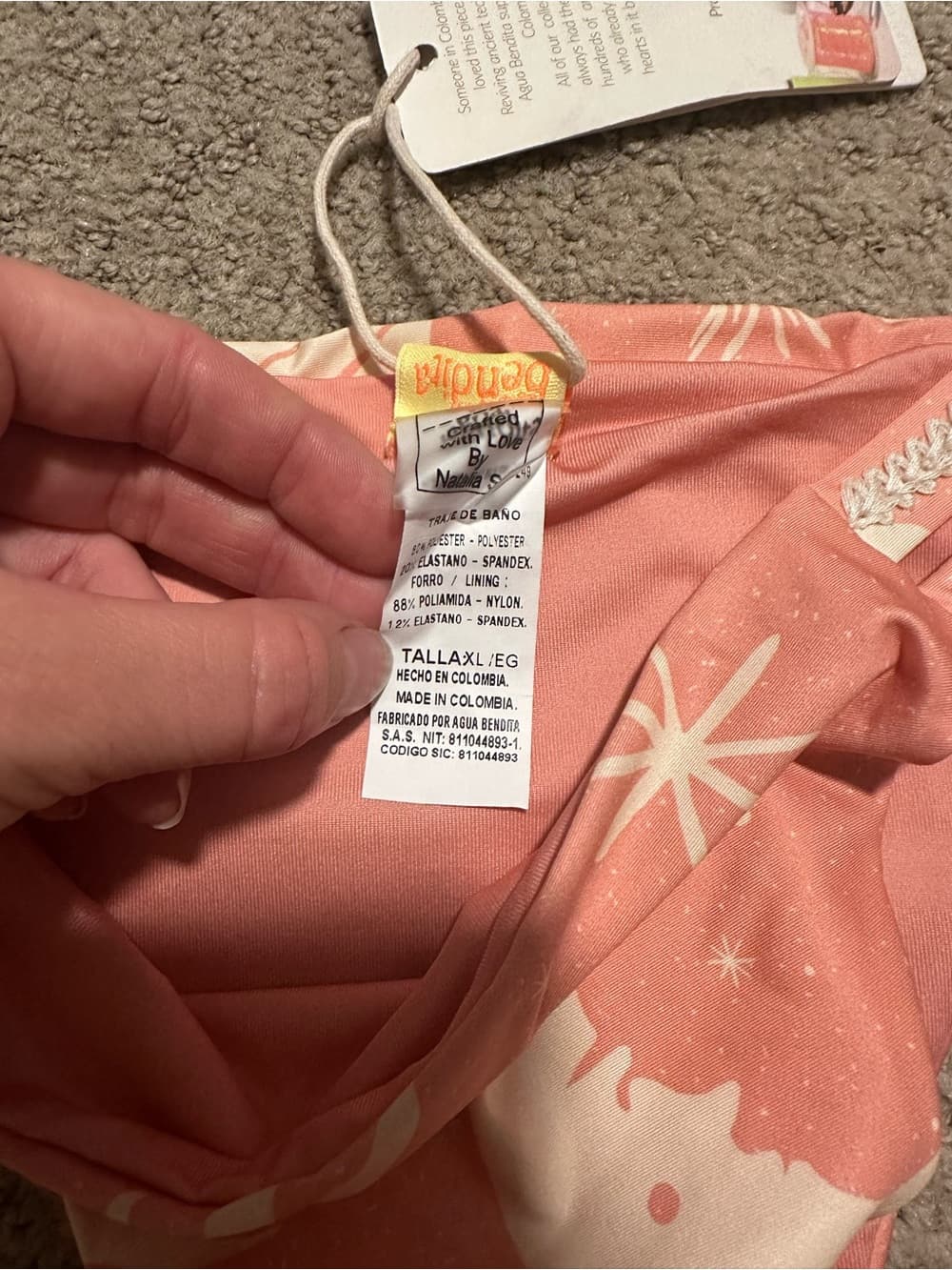 NWT Agua Bendita Polly Maniera bikini bottoms - Thumbnail 3