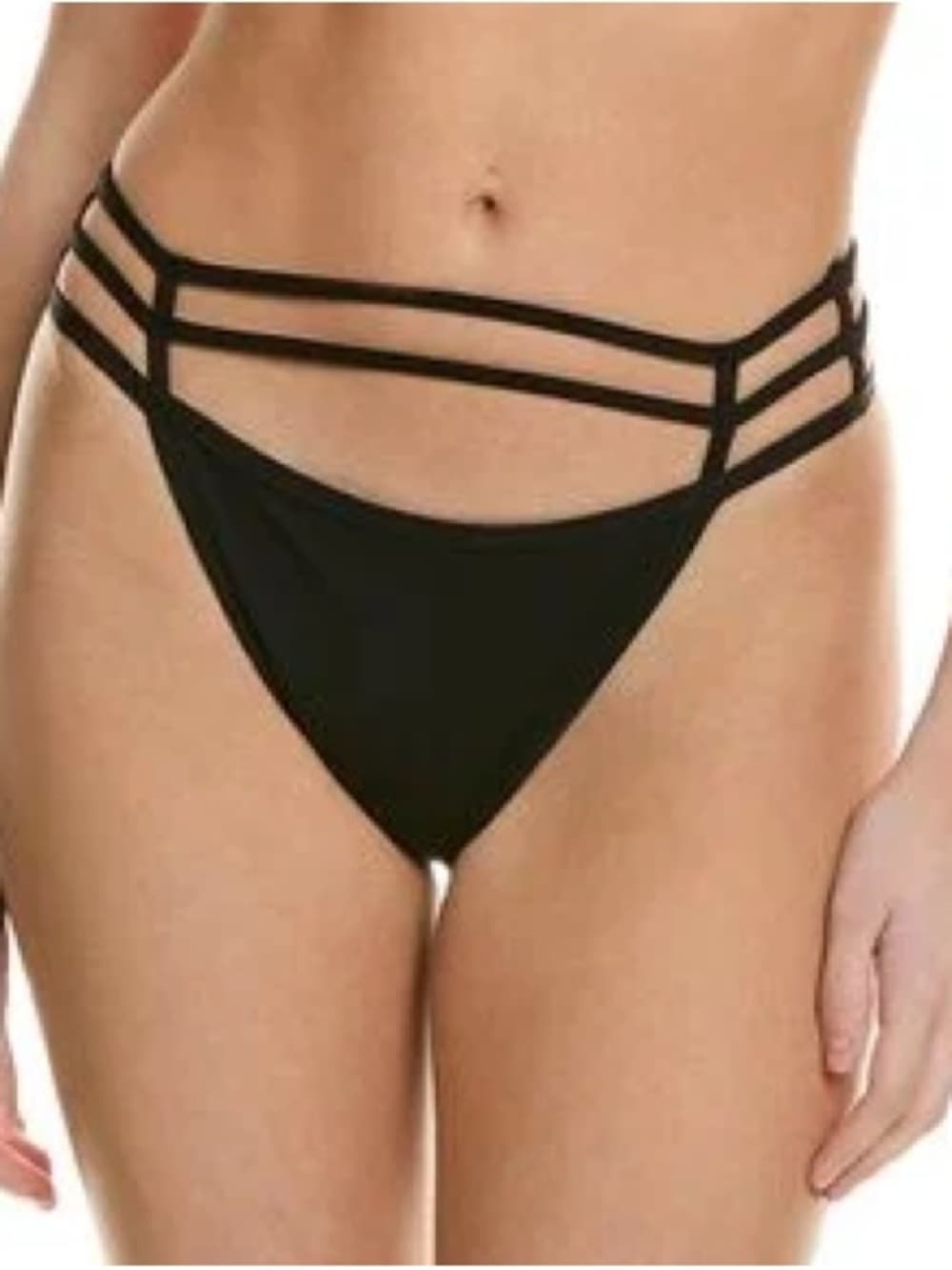 Jonathan Simkhai Amenda bikini bottoms black - Thumbnail 4