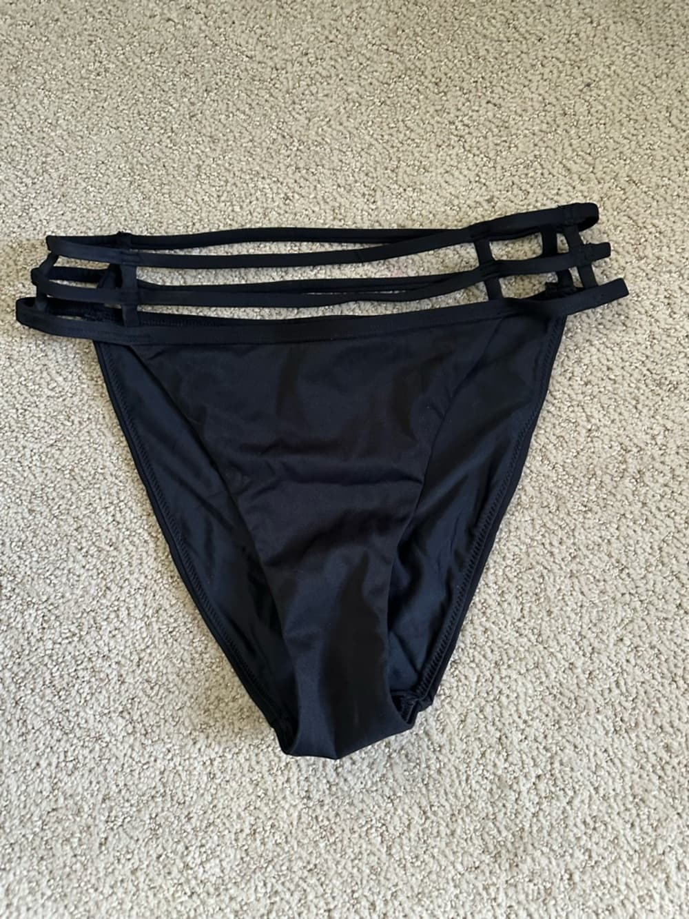 Jonathan Simkhai Amenda bikini bottoms black