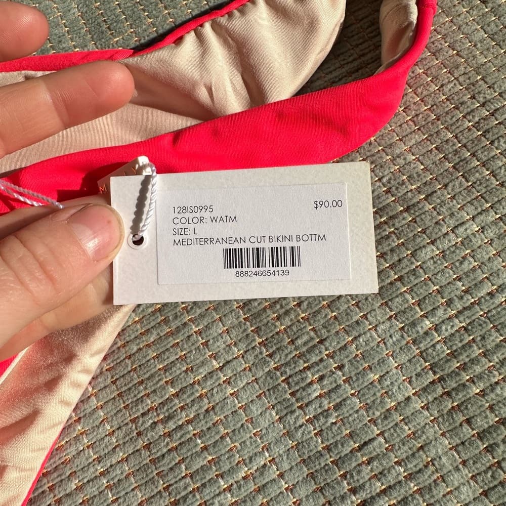 NWT Milly Cabana high neck bikini set - Thumbnail 7