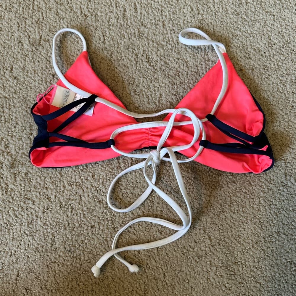 NWOT L*Space Haley colorblock bikini top - Thumbnail 2