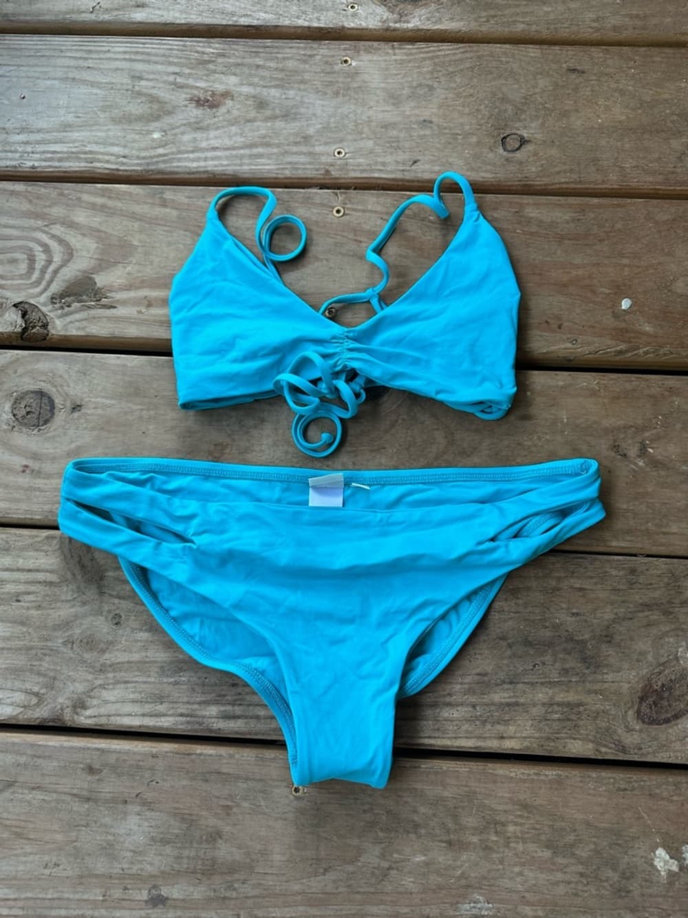 NWOT L*Space bikini set blue