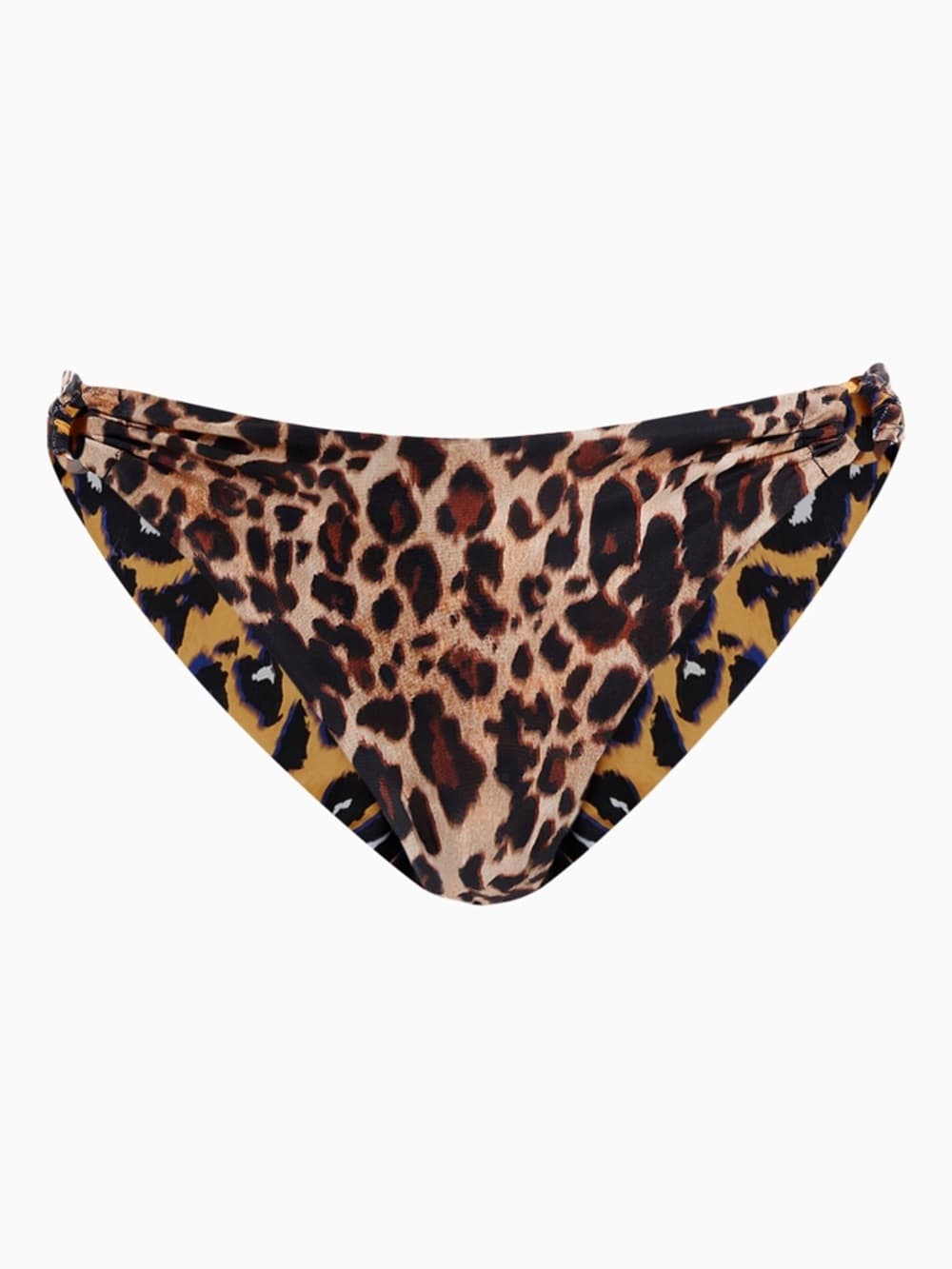 NWT Agua Bendita Melora Balam leopard reversible bikini bottoms