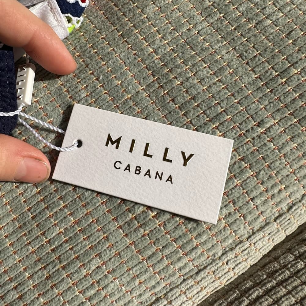 NWT Milly Cabana high neck bikini set - Thumbnail 2