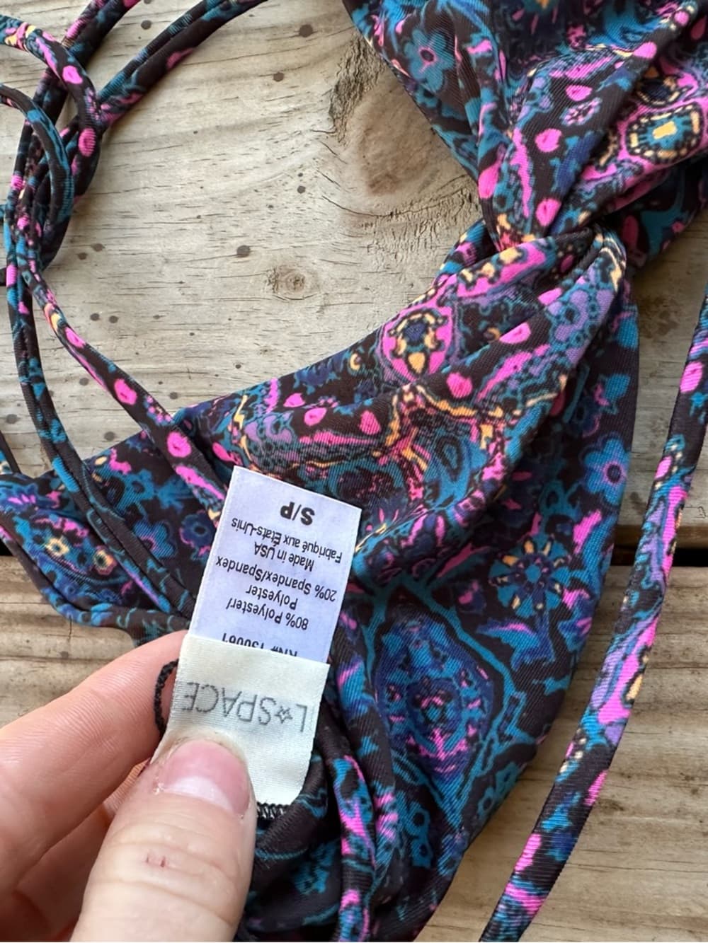 NWOT L*Space Hartley Julietta bikini top - Thumbnail 4