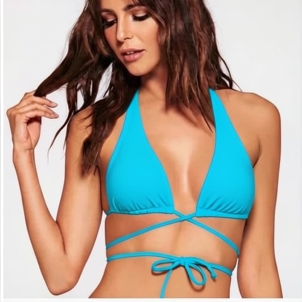 NWOT L*Space Lexie bikini top sea foam - Thumbnail 3