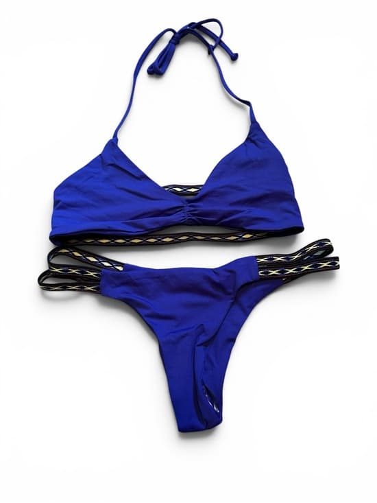 NWOT L*Space bikini set royal blue southwestern bikini set - Thumbnail 5