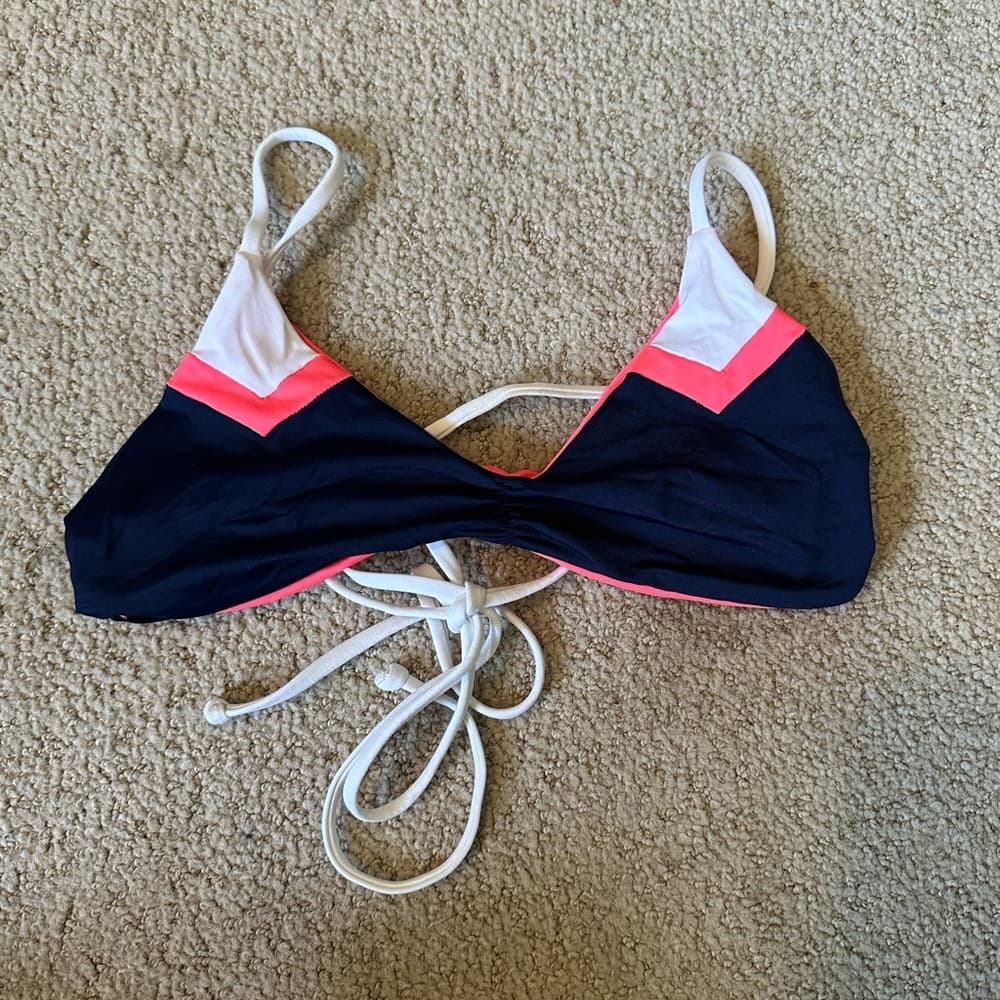 NWOT L*Space Haley colorblock bikini top