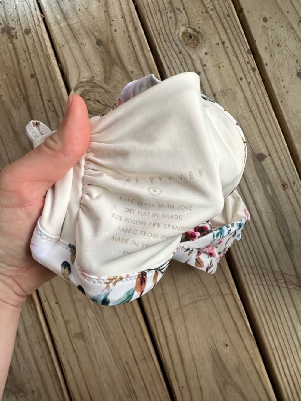 Tori Praver Mina ruffle bikini top - Thumbnail 3