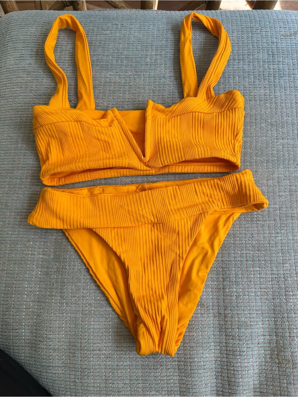 NWOT L*Space Lee Lee Veronica bikini set ribbed