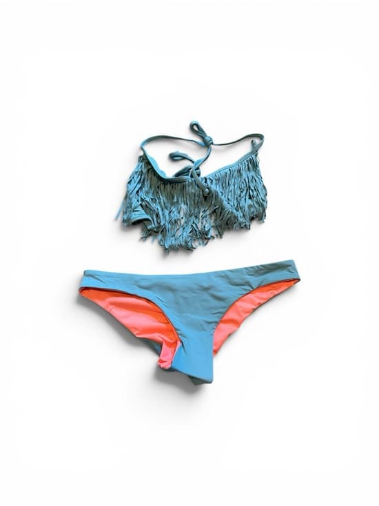 NWOT L*Space Audrey bikini set blue extra small - Thumbnail 6